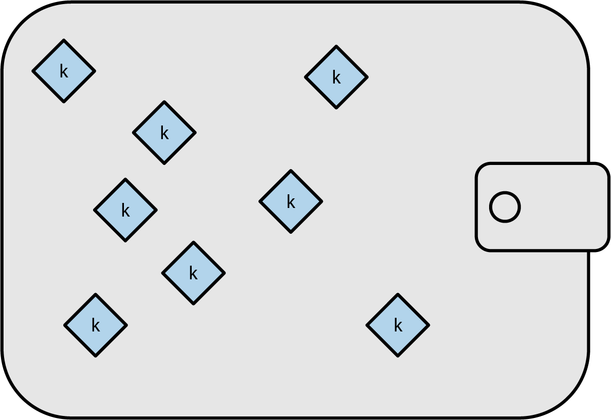 Non-Deterministic Wallet